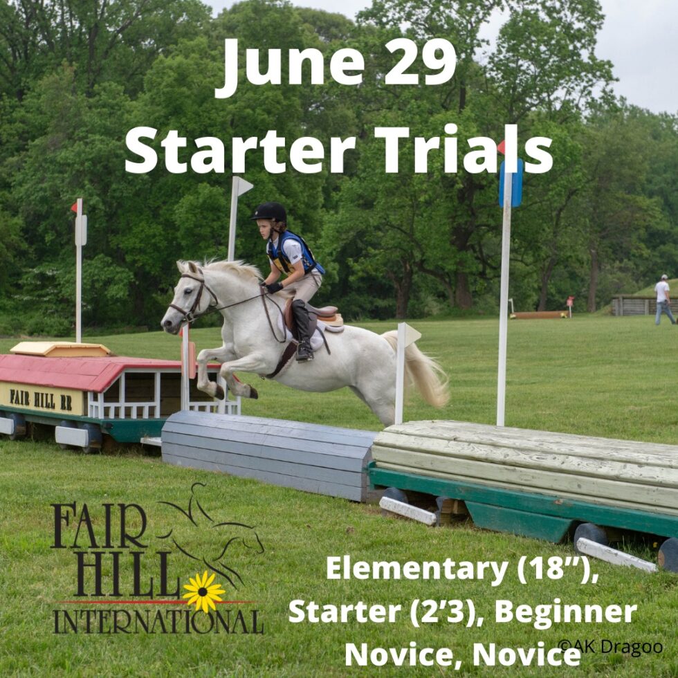 June Unrecognized Horse Trials Fair Hill International