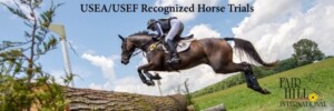 Recognized Horse Trials are sanctioned by the USEA and USEF. The 3 phases of competition usually happen on one day. Dressage is always first. Usually show jumping is the second phase, followed by cross country.
